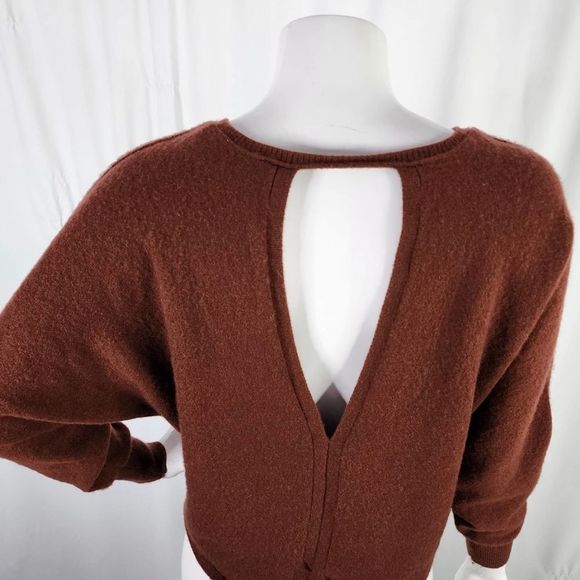 Anthropologie Pilcro Cashmere Open-Back Sweater - Picture 7 of 16